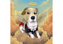 custom pet caricatures in watercolor